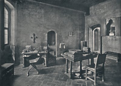 Interiör, Palazzo Davanzati, 1928 av Unbekannt