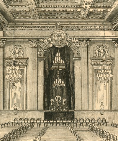 Inredning av Goldsmiths Hall, 1876, 1897. av Unbekannt