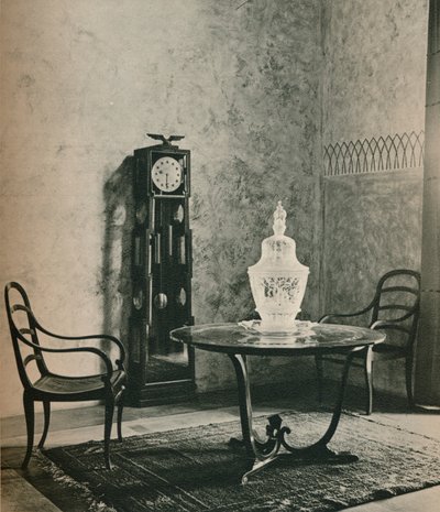Svenska paviljongens interiör, 1925 av Unbekannt