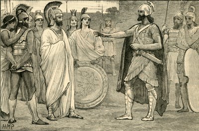 Intervju mellan Agesilaus och Pharnabazus, 1890. av Unbekannt