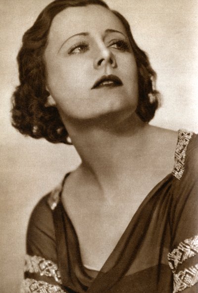 Irene Dunne, amerikansk skådespelerska, 1933 av Unbekannt