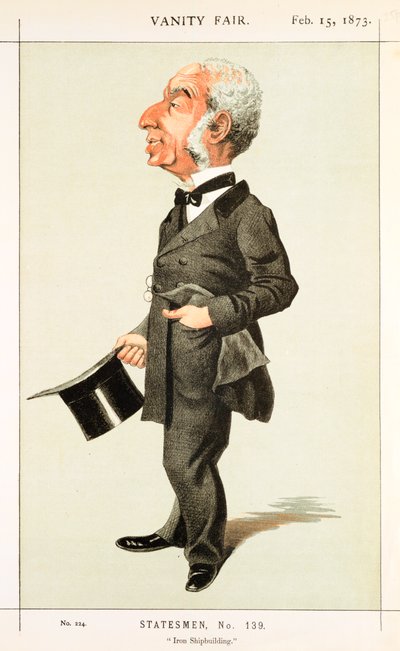 Järnskeppsbyggnad, 1873 av Unbekannt