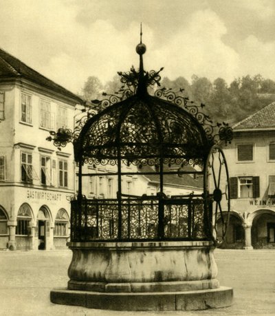 Iron Well, Bruck an der Mur, Steiermark, Österrike, c1935. av Unbekannt