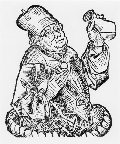 Isaac Judaeus, läkare för Tunisiens härskare, 900-1000-talet 1493 av Unbekannt