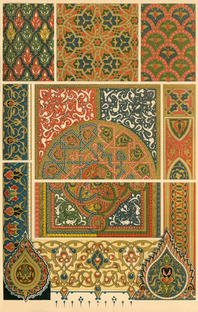 Islamiska illuminerade manuskript, 1898. av Unbekannt