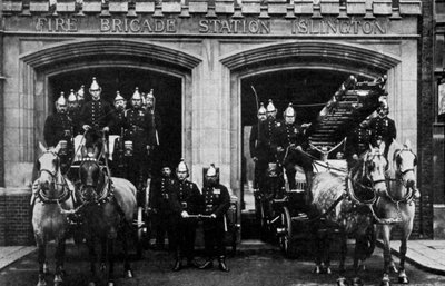 Islington brandkår, London, 1901 1951 av Unbekannt