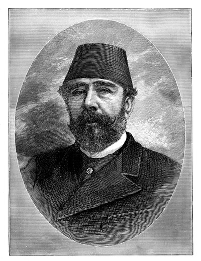 Ismail Pasha, 1830-1895 av Unbekannt