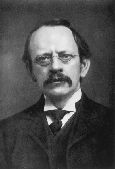 JJ Thomson, brittisk fysiker, c1896-c1915 av Unbekannt