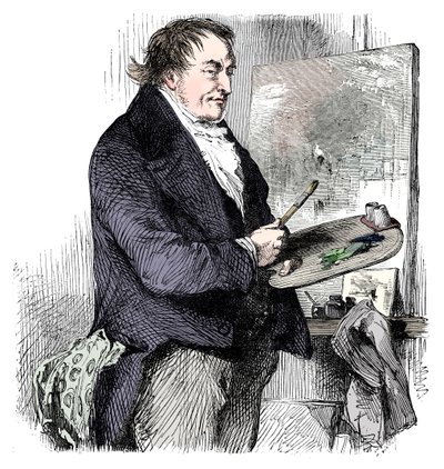 JMW Turner, RA, sent 1800-tal av Unbekannt
