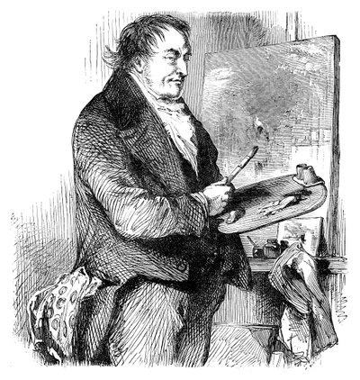 JMW Turner, RA, sent 1800-tal av Unbekannt