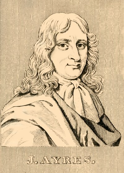 J. Ayres, fl. 1680-1700, 1830. av Unbekannt