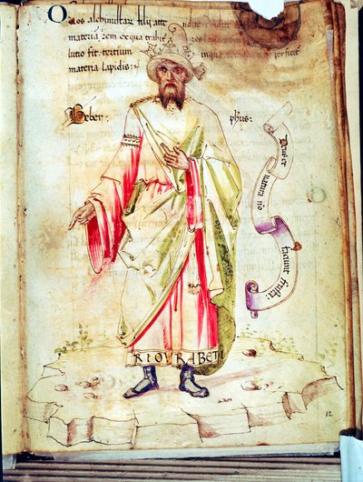 Jabir Ibn Hayyan, Abu Musa, arabisk kemist och alkemist av Unbekannt
