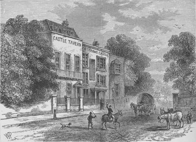 Jack Straws Castle, Hampstead, London, c1900 1911 av Unbekannt
