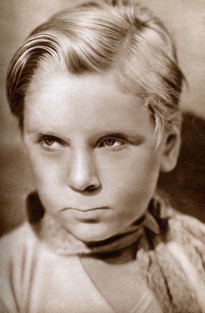 Jackie Cooper, amerikansk skådespelare och tv-regissör och producent, 1933 av Unbekannt