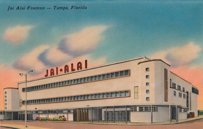 Jai Alai Fronton - Tampa, Florida, c1940-talet av Unbekannt