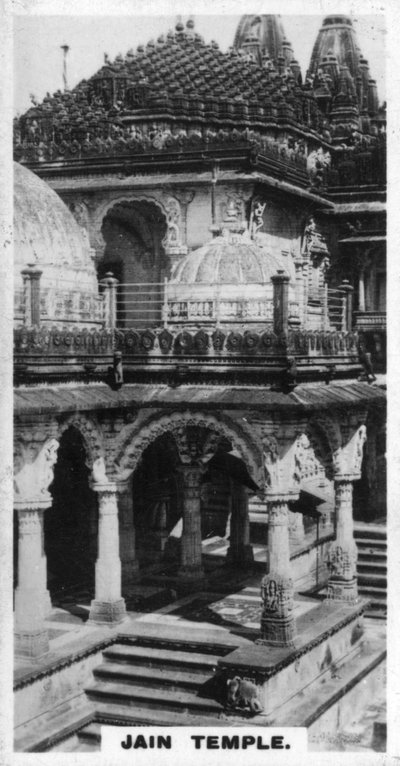 Jain-templet, Ahmedabad, Indien, c1925 av Unbekannt
