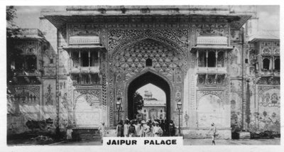 Jaipur Palace, Indien, c1925 av Unbekannt