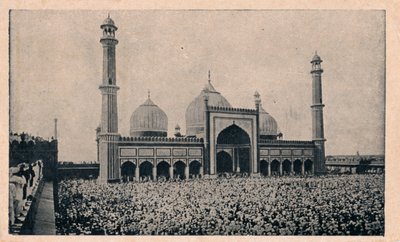 Jama Masjid, Delhi, c1900 av Unbekannt