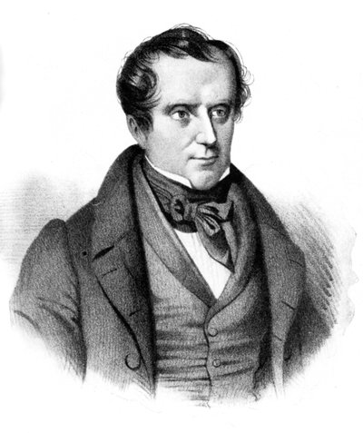 James Fenimore Cooper 1789-1851, amerikansk författare, 1800-talet 1908 av Unbekannt