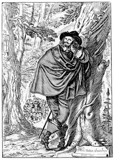 James Howell c1594-1666, walesisk författare, c1600-talet 1926 av Unbekannt