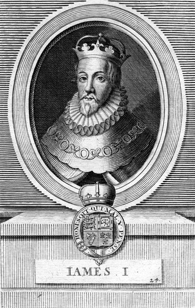 James I av England av Unbekannt
