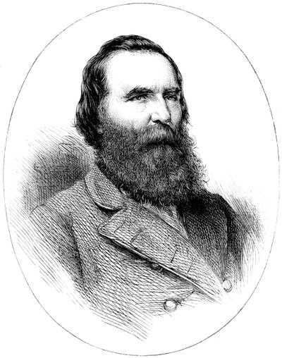 James Longstreet, konfedererade general från det amerikanska inbördeskriget, c1880 av Unbekannt