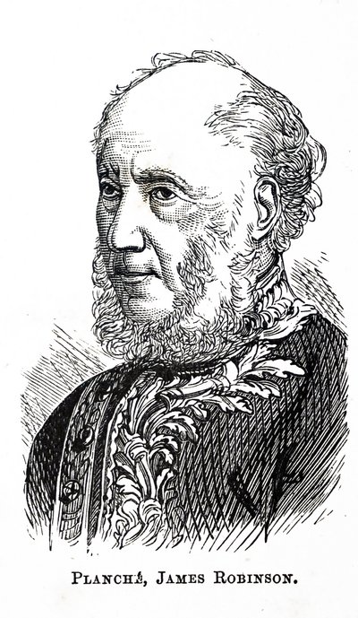James Planche. av Unbekannt