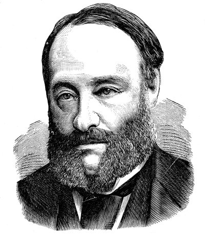 James Prescott Joule, engelsk fysiker, 1875 av Unbekannt