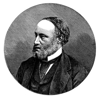 James Prescott Joule, engelsk fysiker, 1876 av Unbekannt