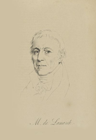 Jean-Baptiste Pierre Antoine de Monet, Chevalier de Lamarck 1744-1829, ca. 1810. av Unbekannt
