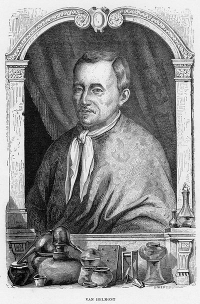 Jean Baptiste von Helmont, belgisk läkare och kemist, 1870 av Unbekannt