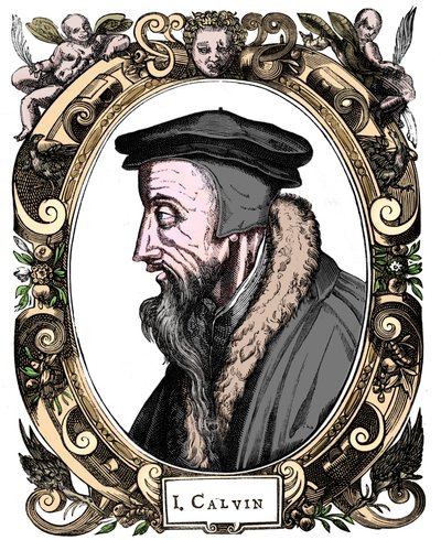 Jean Calvin, fransk teolog, 1581 av Unbekannt