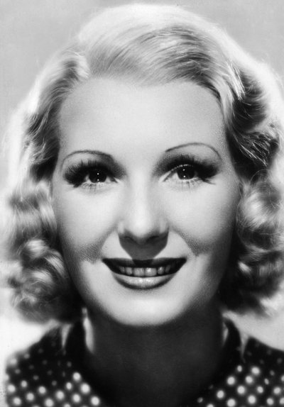 Jean Harlow 1911-1937, amerikansk skådespelerska, c1930-c1940-talen av Unbekannt