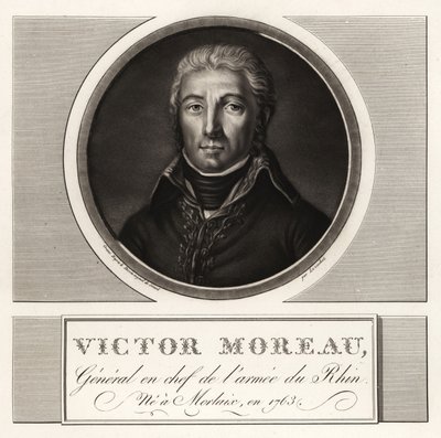 Jean Victor Marie Moreau, chef för Rhenarmén av Unbekannt