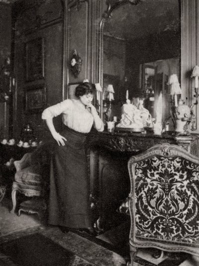Jeanne Julia Bartet, fransk skådespelerska, 1901 av Unbekannt