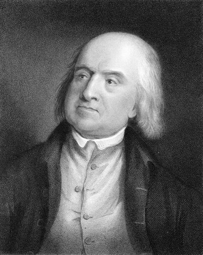Jeremy Bentham, engelsk socialreformator och filosof av Unbekannt