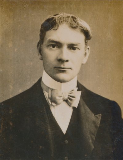 Jerome K. Jerome, 1859-1927, engelsk författare, 1894-1907 av Unbekannt