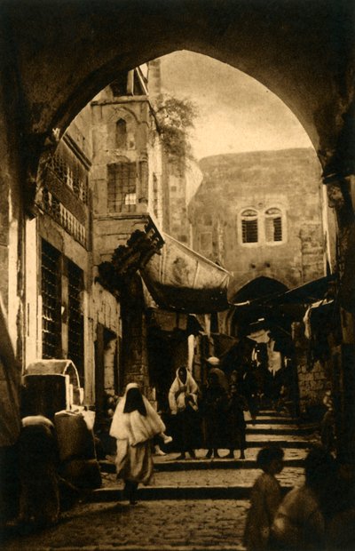 Jerusalem - David Street, c1918-c1939. av Unbekannt