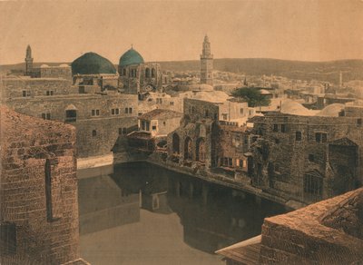 Jerusalem, mitten av slutet av 1800-talet. av Unbekannt