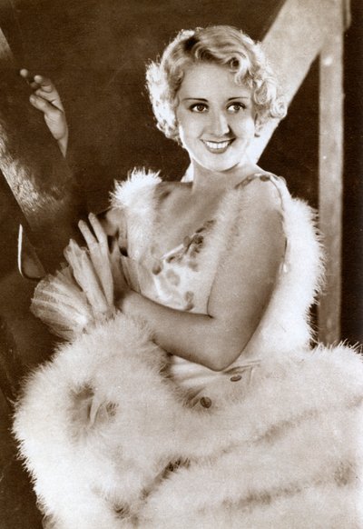 Joan Blondell, amerikansk skådespelerska, 1933 av Unbekannt