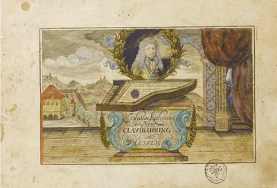 Johann Kuhnau New Clavier Exercise, 1689 av Unbekannt