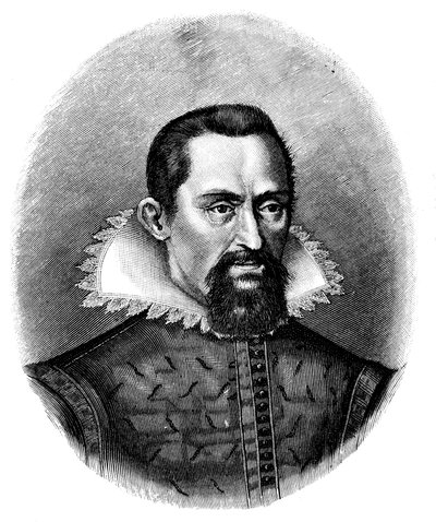 Johannes Kepler, tysk astronom, tidigt 1600-tal, c1903 av Unbekannt