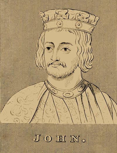 John, 1166-1216, 1830. av Unbekannt