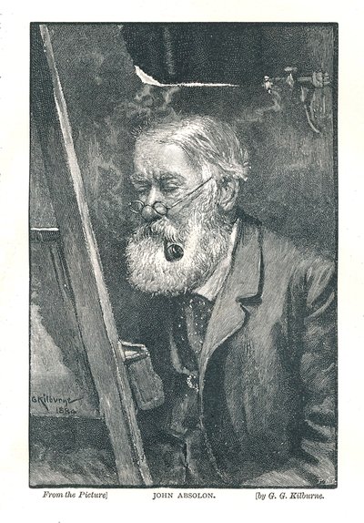 John Absolon, 1894 av Unbekannt