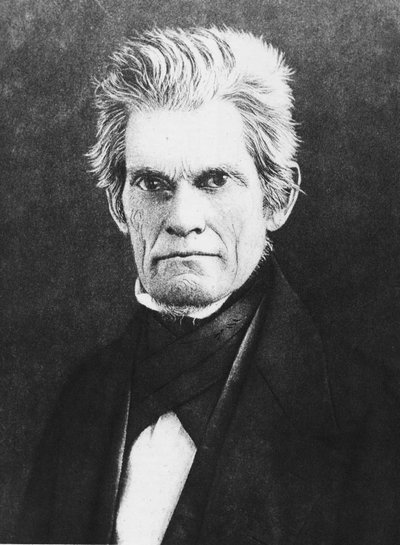 John Caldwell Calhoun, amerikansk statsman, 1800-talet av Unbekannt