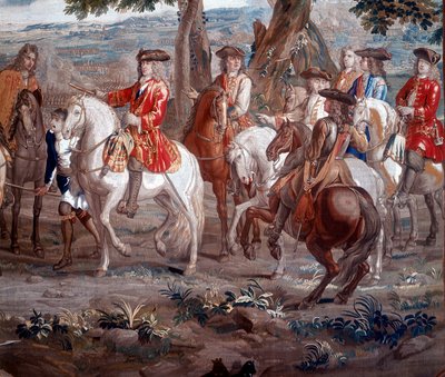 John Churchill, hertig av Marlborough 1650-1722 engelsk soldat, vid slaget vid Blenheim, 1704 av Unbekannt