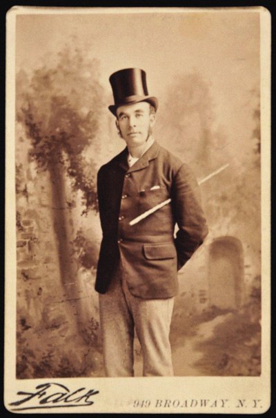 John Douglas, 9:e markis av Queensberry 1844-1900 av Unbekannt