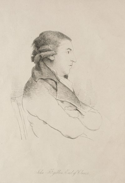 John Fitzgibbon, Earl of Clare, tidigt 1800-tal. av Unbekannt