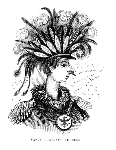 John James Audubon 1780-1851, amerikansk ornitolog och konstnär, 1836 av Unbekannt