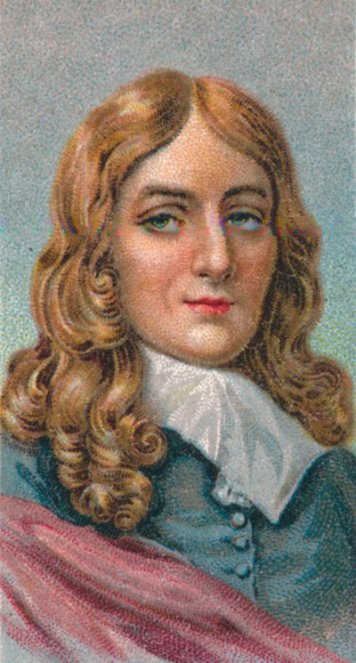 John Milton 1608-1674, engelsk poet, 1924 av Unbekannt